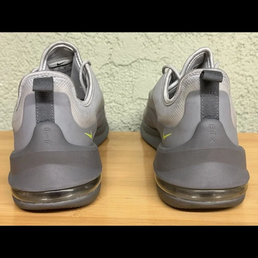 Size 12 - Nike Air Max‎ Axis GS Mens Gray Athletic Shoes Sneakers AA2146-010